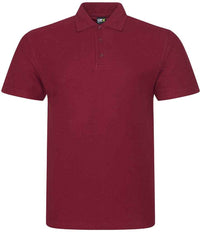 Pro RTX Pro Piqué Polo Shirt | Burgundy - Eg Clothing UK