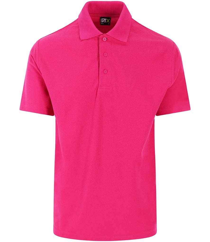 Pro RTX Pro Piqué Polo Shirt | Fuchsia - Eg Clothing UK