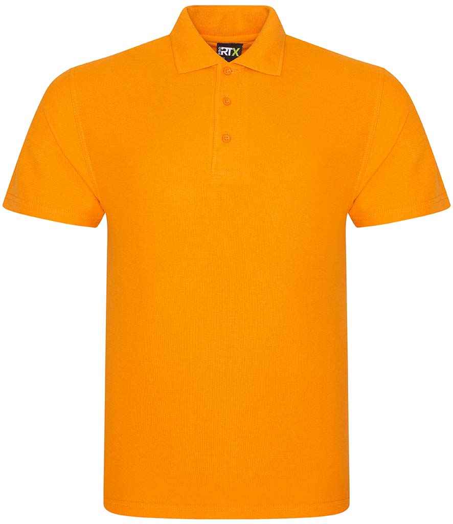 Pro RTX Pro Piqué Polo Shirt | Orange - Eg Clothing UK