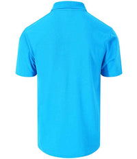 Pro RTX Pro Piqué Polo Shirt | Turquoise Blue - Eg Clothing UK