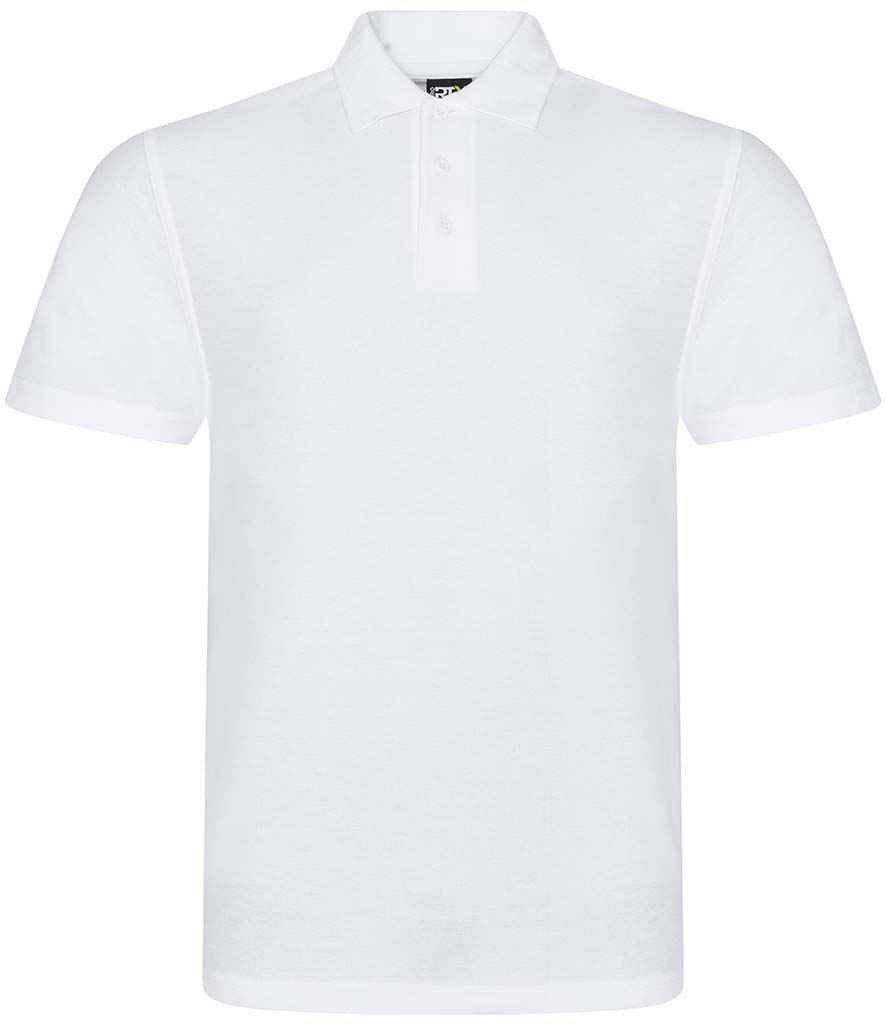 Pro RTX Pro Piqué Polo Shirt | White - Eg Clothing UK