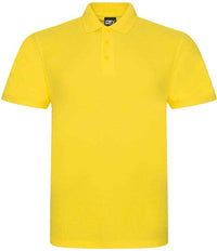 Pro RTX Pro Piqué Polo Shirt | Yellow - Eg Clothing UK