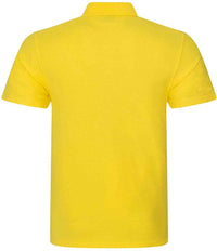 Pro RTX Pro Piqué Polo Shirt | Yellow - Eg Clothing UK