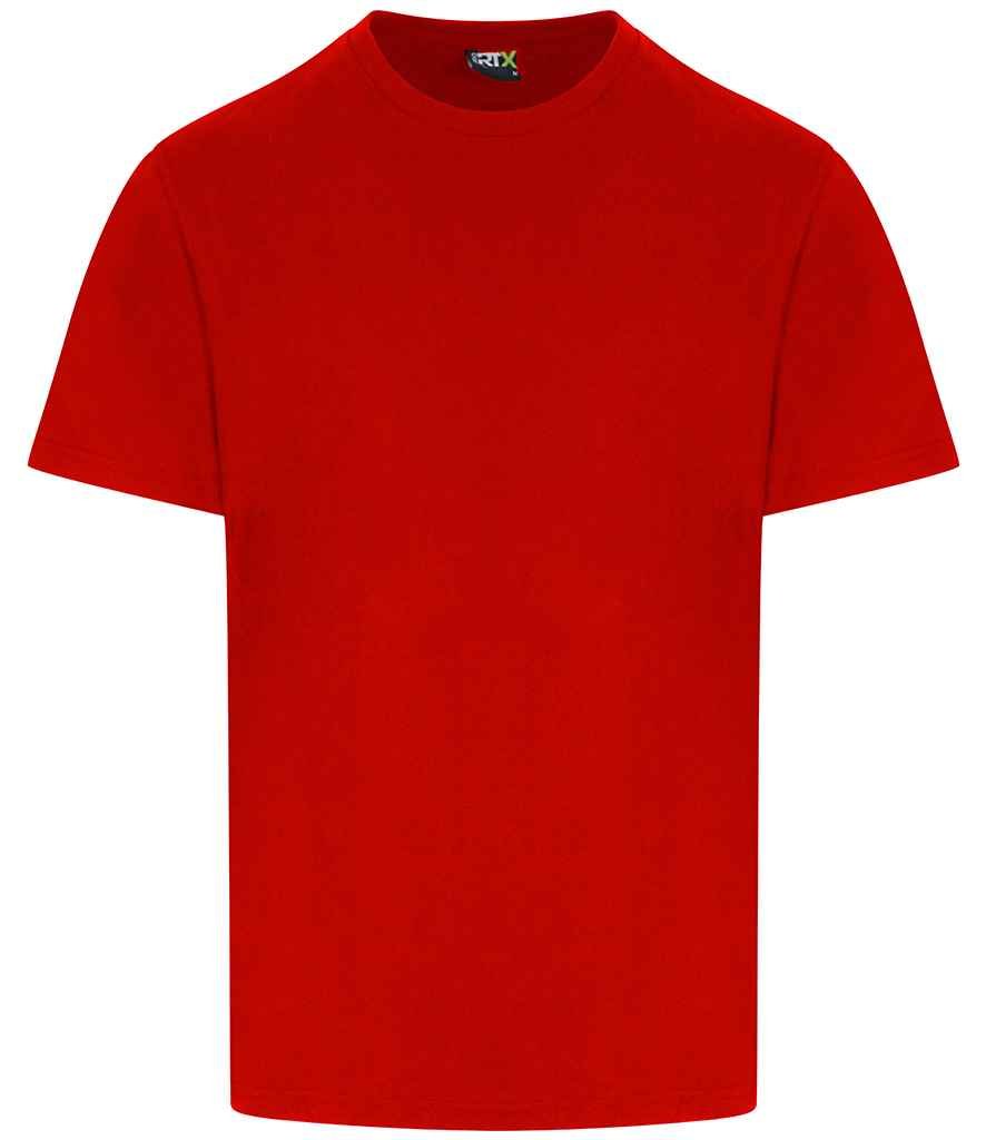 Pro RTX Pro T-Shirt 2 white crew tee with ribbed collar side seams cotton polyester blend