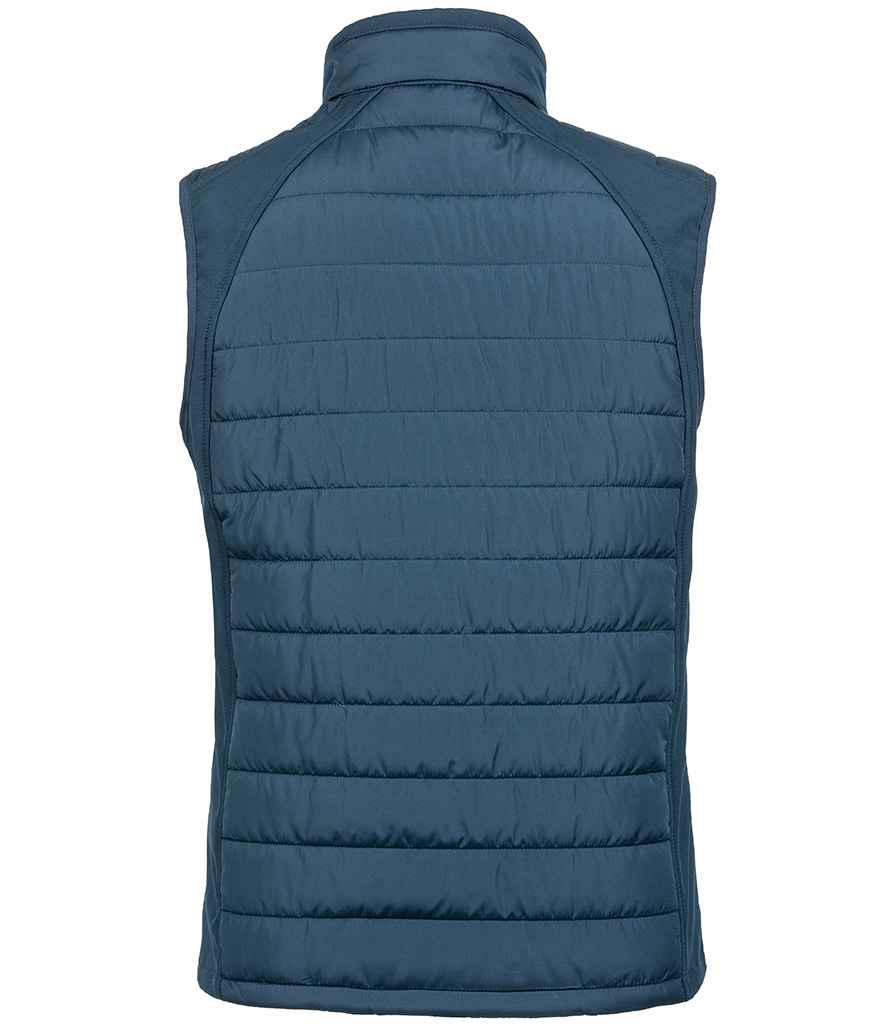 Result Genuine Recycled Compass Padded Gilet | Navy/Navy - Eg Clothing UK