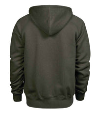 Tee Jays Fashion Zip Hooded Sweatshirt | Deep Green - Eg Clothing UK