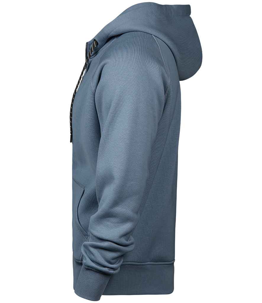 Tee Jays Fashion Zip Hooded Sweatshirt | Flintstone - Eg Clothing UK