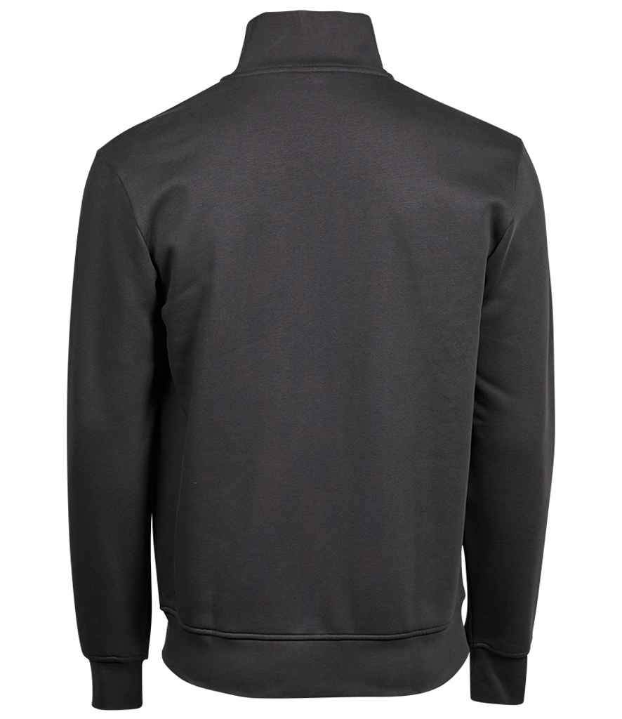 Tee Jays Full Zip Sweat Jacket | Dark Grey - Eg Clothing UK