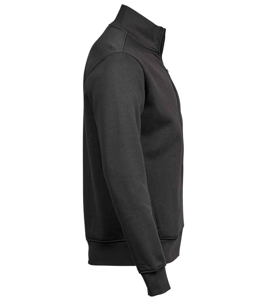 Tee Jays Full Zip Sweat Jacket | Dark Grey - Eg Clothing UK