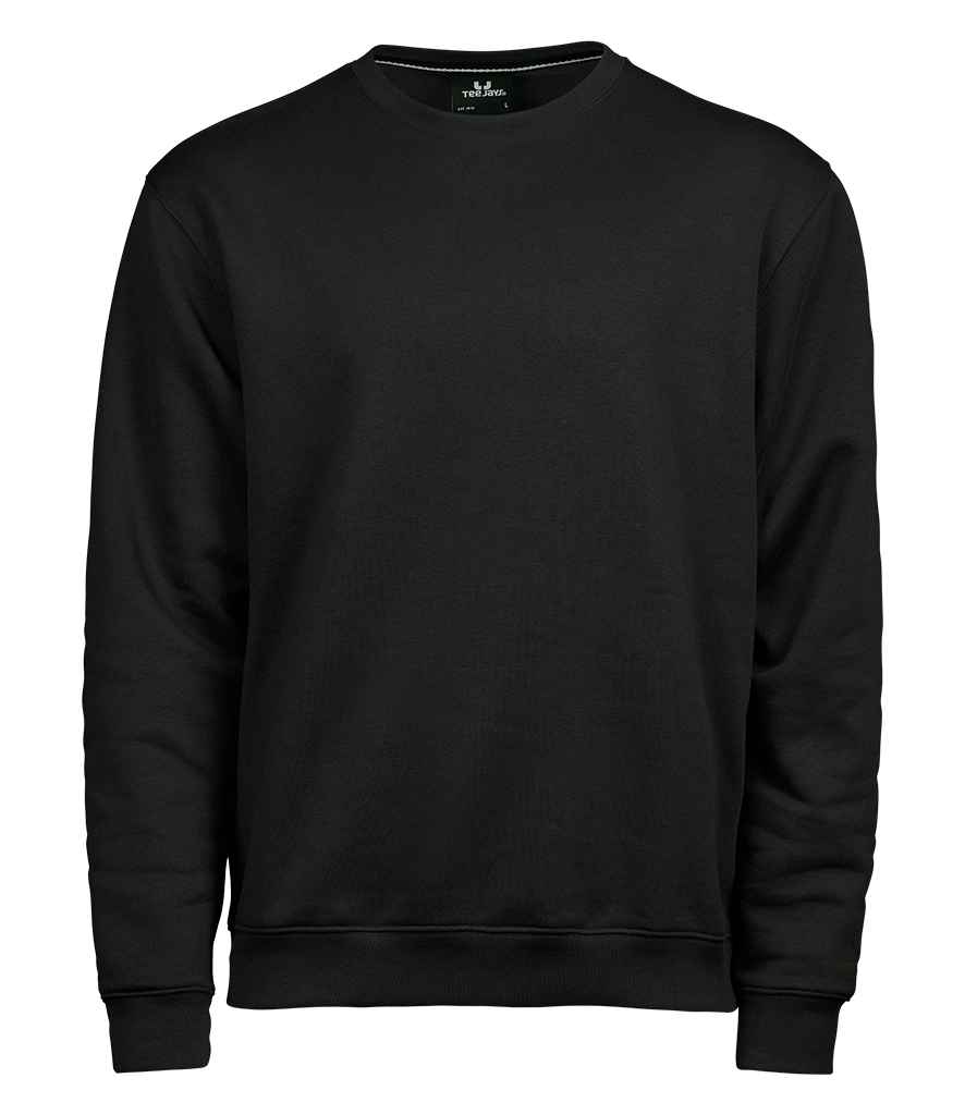 Tee Jays Heavy Sweatshirt unisex heavyweight three-thread fabric with soft inner lining machine washable to 60°C