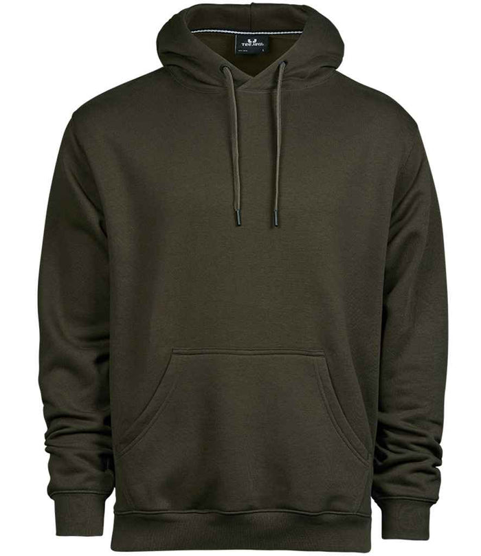 Tee Jays Hooded Sweatshirt | Dark Olive - Eg Clothing UK