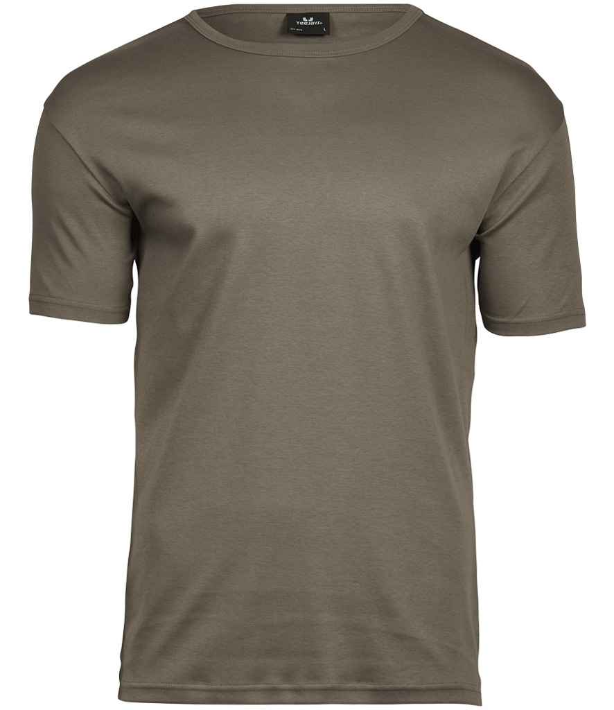 Tee Jays Interlock T-Shirt white unisex regular fit smooth interlock knit crew neck 100% organic cotton