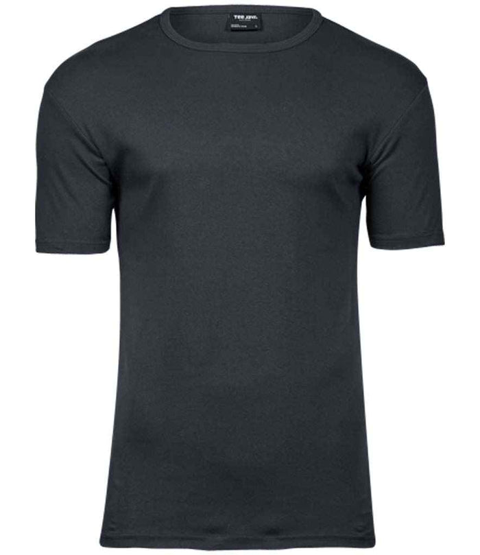 Tee Jays Interlock T - Shirt | Dark Grey - Eg Clothing UK