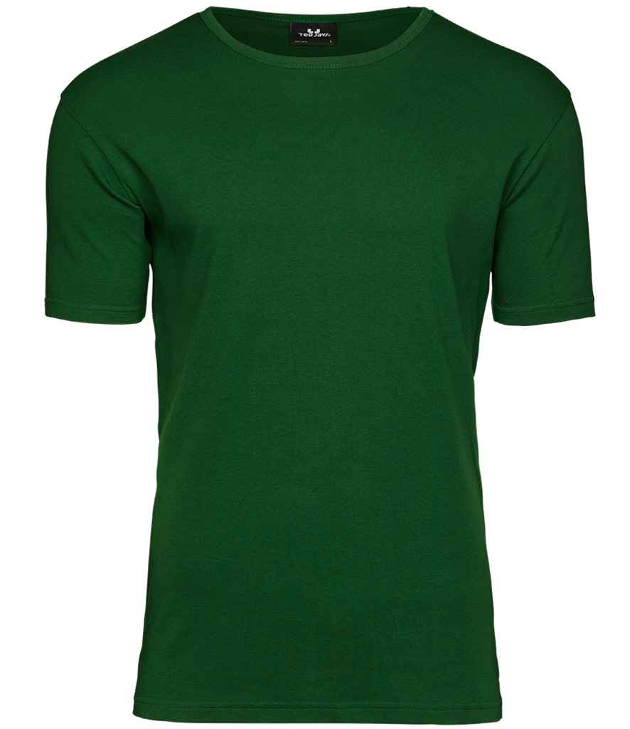 Tee Jays Interlock T - Shirt | Forest Green - Eg Clothing UK