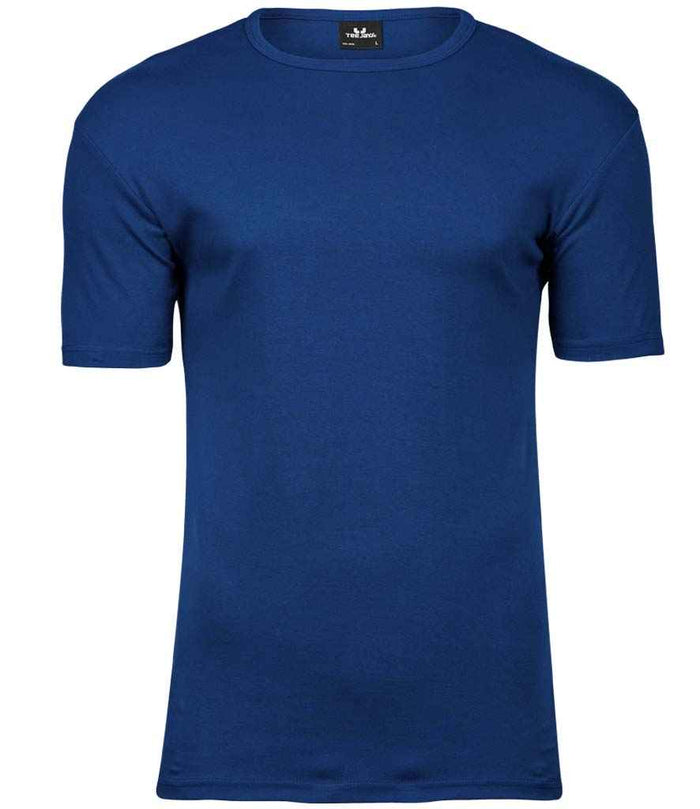 Tee Jays Interlock T - Shirt | Indigo - Eg Clothing UK