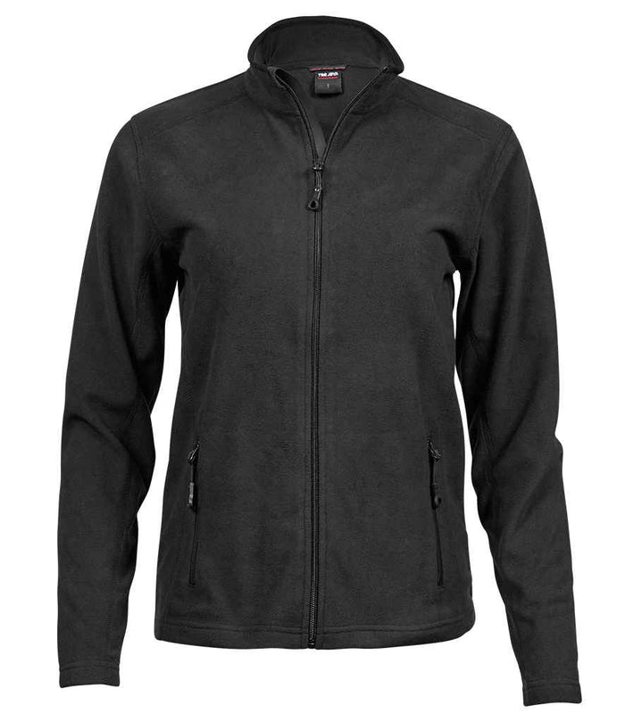 Tee Jays Ladies Active Fleece Jacket | Black - Eg Clothing UK