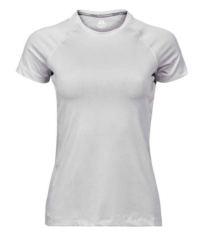 Tee Jays Ladies CoolDry™ T - Shirt | White - Eg Clothing UK