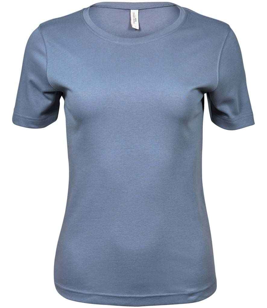 Tee Jays Ladies Interlock T - Shirt | Flintstone - Eg Clothing UK