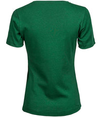 Tee Jays Ladies Interlock T - Shirt | Forest Green - Eg Clothing UK