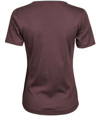 Tee Jays Ladies Interlock T - Shirt | Grape - Eg Clothing UK