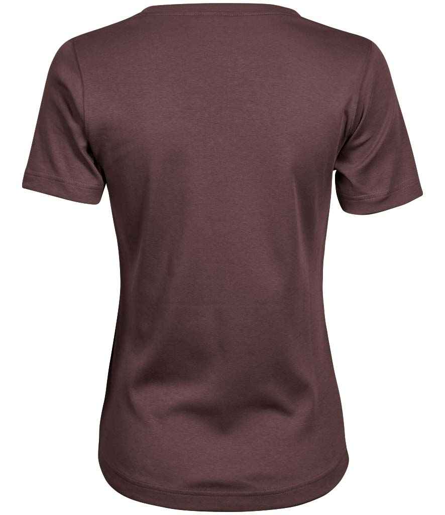 Tee Jays Ladies Interlock T - Shirt | Grape - Eg Clothing UK