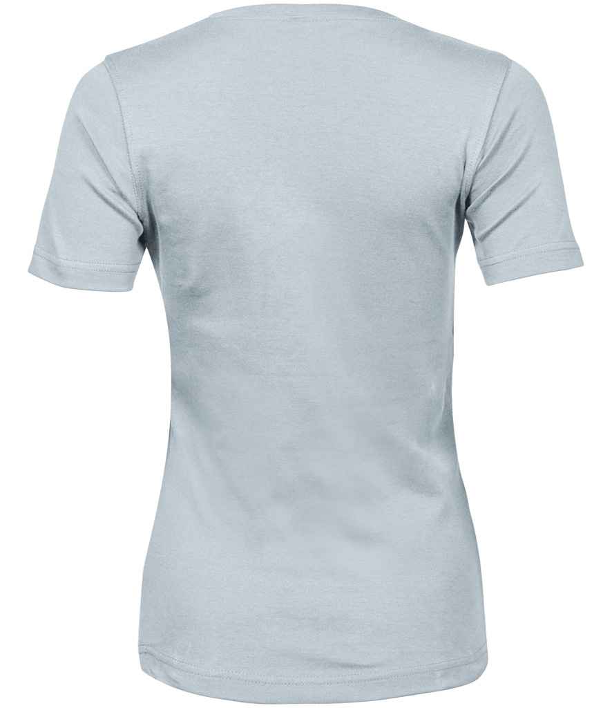 Tee Jays Ladies Interlock T - Shirt | Ice Blue - Eg Clothing UK