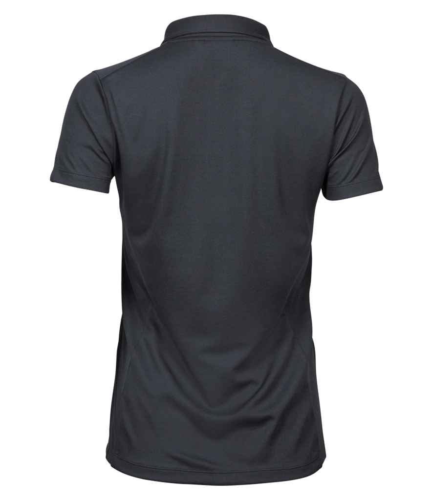 Tee Jays Ladies Luxury Sport Polo Shirt | Dark Grey - Eg Clothing UK