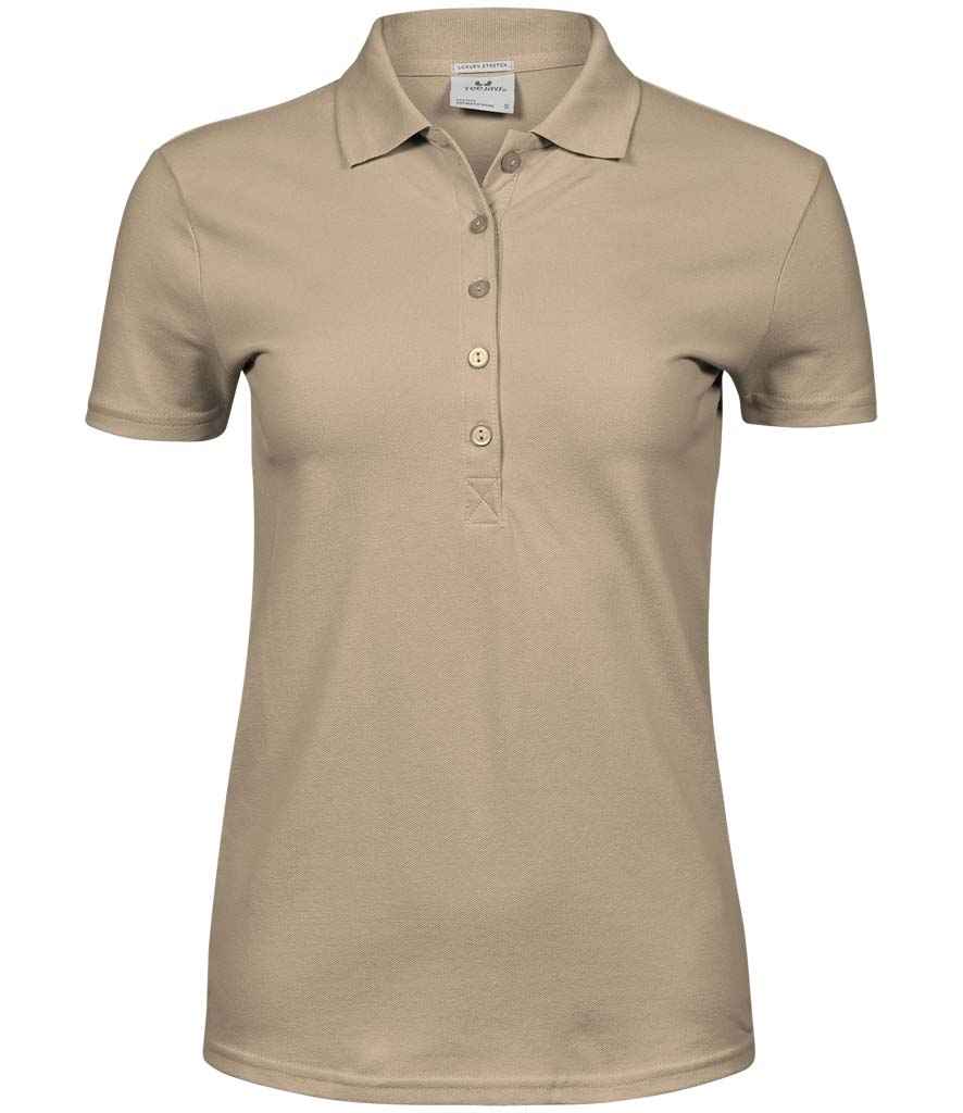 Tee Jays Ladies Luxury Stretch Polo Shirt | Kit - Eg Clothing UK