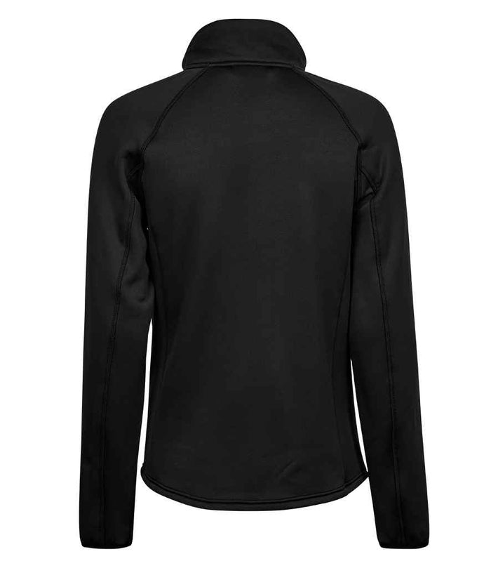 Tee Jays Ladies Stretch Fleece Jacket | Black - Eg Clothing UK