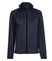 Tee Jays Ladies Stretch Fleece Jacket | Navy - Eg Clothing UK