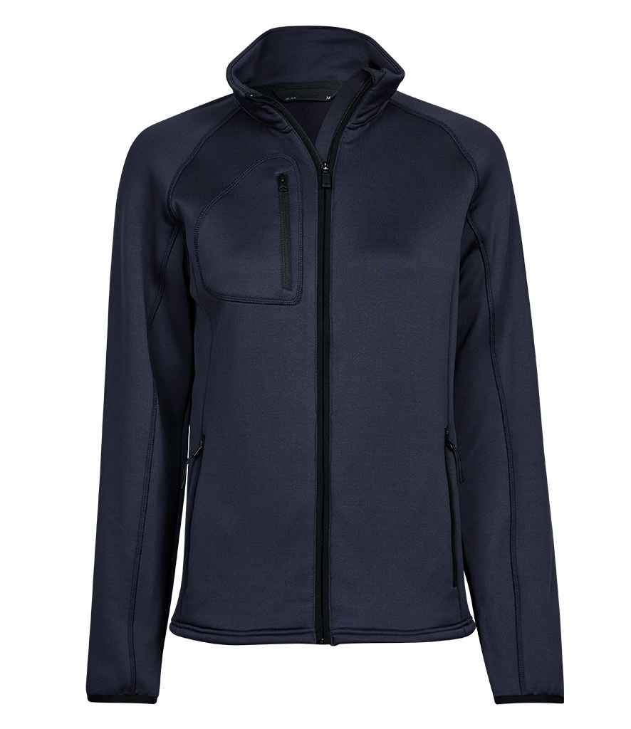 Tee Jays Ladies Stretch Fleece Jacket | Navy - Eg Clothing UK