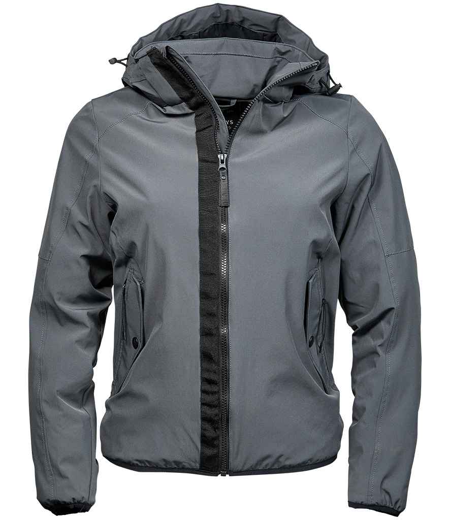 Tee Jays Ladies Urban Adventure Shell Jacket | Space Grey - Eg Clothing UK