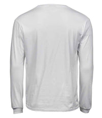 Tee Jays Long Sleeve Sof T - Shirt | White - Eg Clothing UK