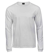 Tee Jays Long Sleeve Sof T - Shirt | White - Eg Clothing UK