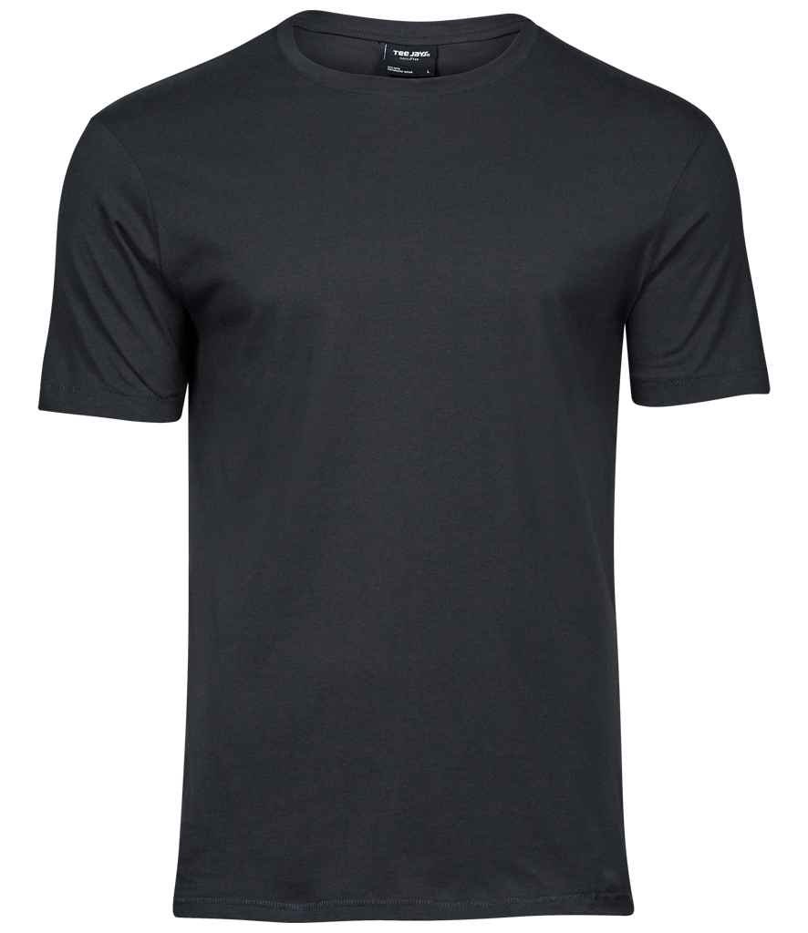 Tee Jays Luxury Cotton T - Shirt | Dark Grey - Eg Clothing UK