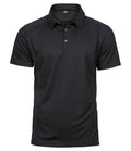 Tee Jays Luxury Sport Polo Shirt short sleeve collar moisture-wicking fabric customizable for embroidery