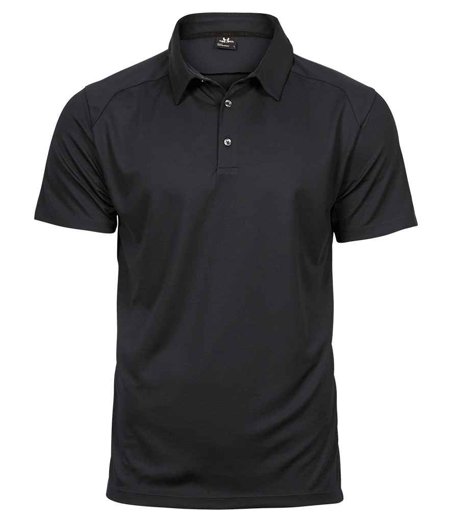 Tee Jays Luxury Sport Polo Shirt short sleeve collar moisture-wicking fabric customizable for embroidery