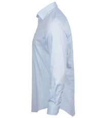 Tee Jays Luxury Stretch Long Sleeve Shirt | Light Blue - Eg Clothing UK