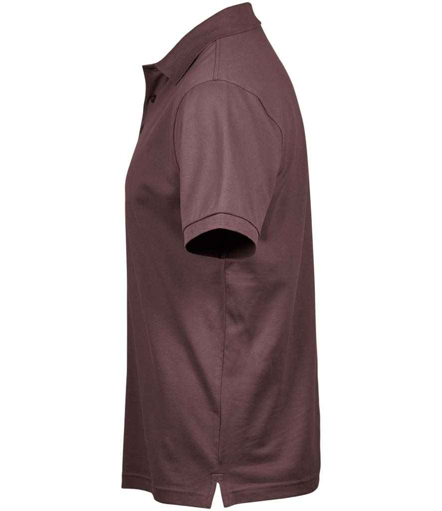 Tee Jays Luxury Stretch Piqué Polo Shirt | Grape - Eg Clothing UK