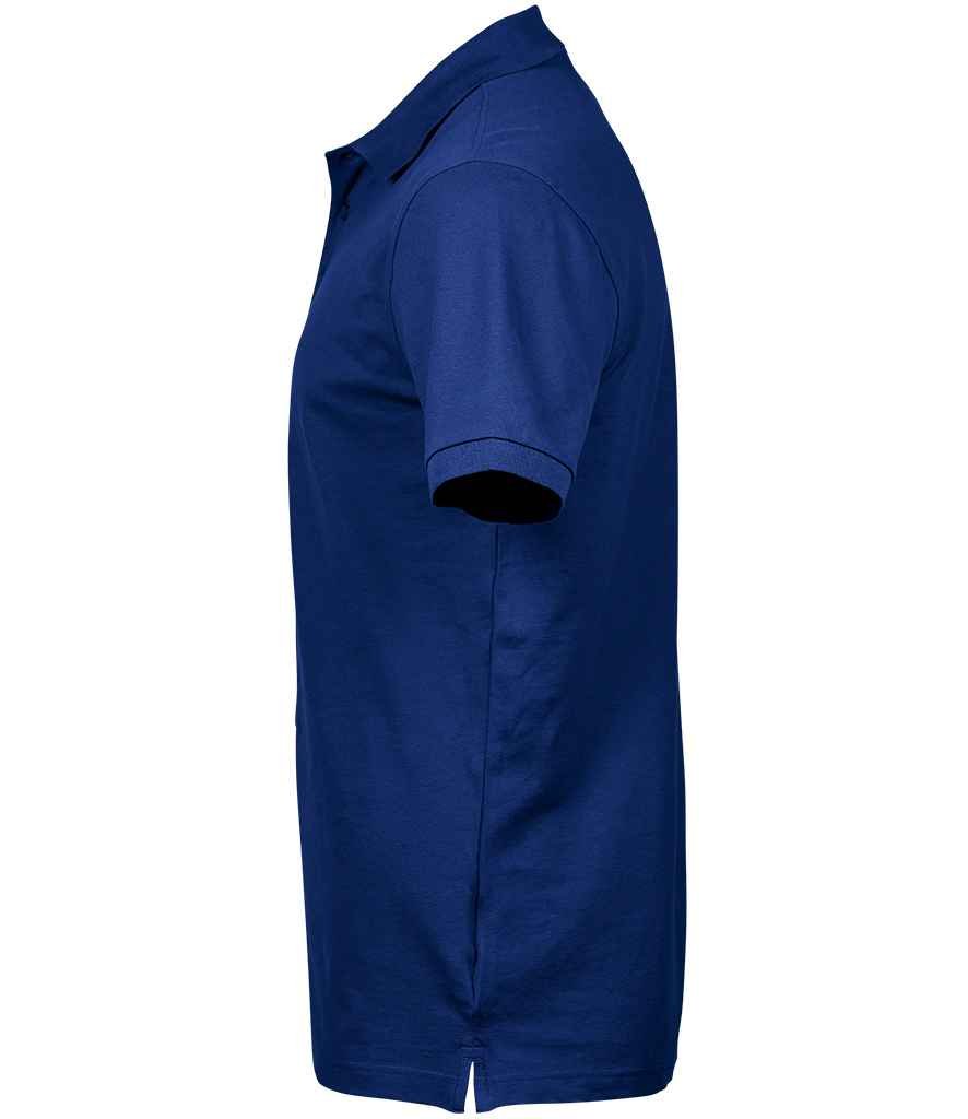 Tee Jays Luxury Stretch Piqué Polo Shirt | Indigo - Eg Clothing UK