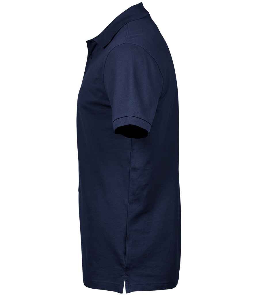 Tee Jays Luxury Stretch Piqué Polo Shirt | Navy - Eg Clothing UK