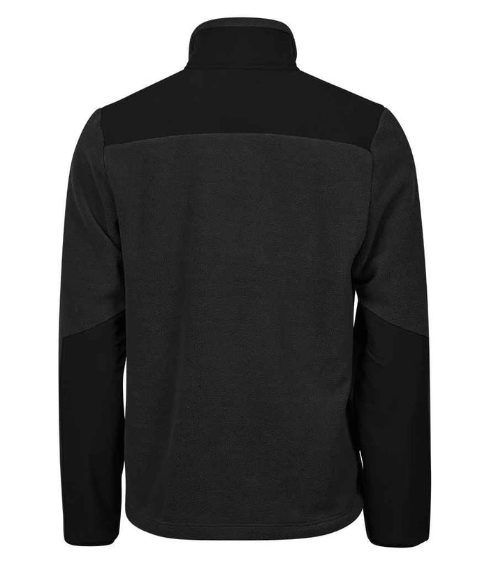 Tee Jays Mountain Fleece Jacket | Black/Black - Eg Clothing UK