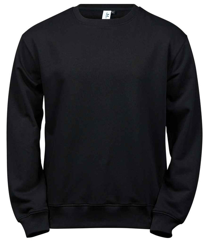 Tee Jays Power Organic Sweatshirt | Black - Eg Clothing UK