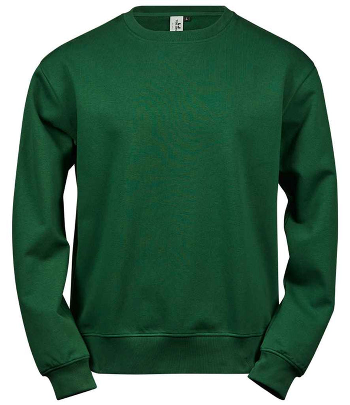 Tee Jays Power Organic Sweatshirt | Forest Green - Eg Clothing UK