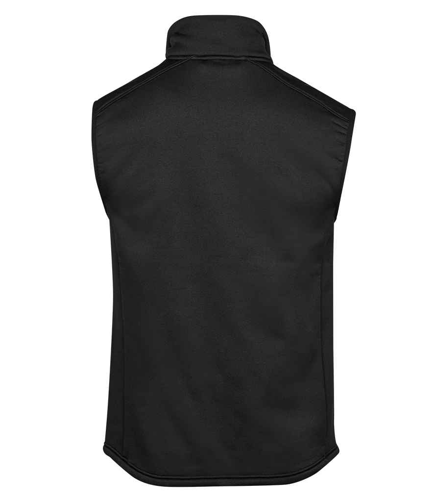 Tee Jays Stretch Fleece Bodywarmer | Black - Eg Clothing UK