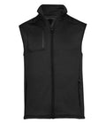 Tee Jays Stretch Fleece Bodywarmer sleeveless fitted gilet showing stretch fleece texture and mobility cut