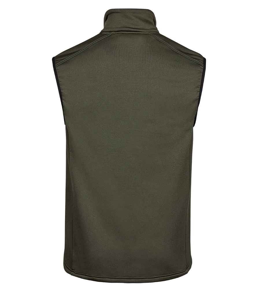 Tee Jays Stretch Fleece Bodywarmer | Deep Green - Eg Clothing UK