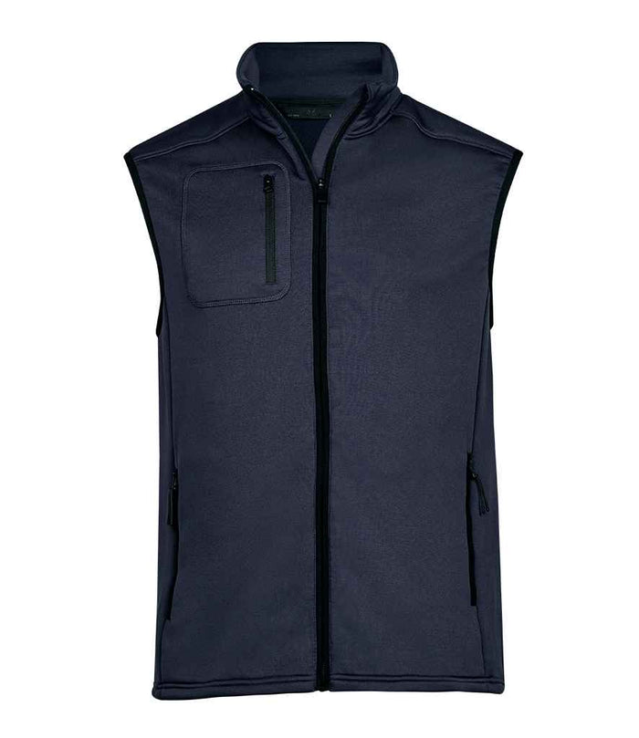 Tee Jays Stretch Fleece Bodywarmer | Navy - Eg Clothing UK