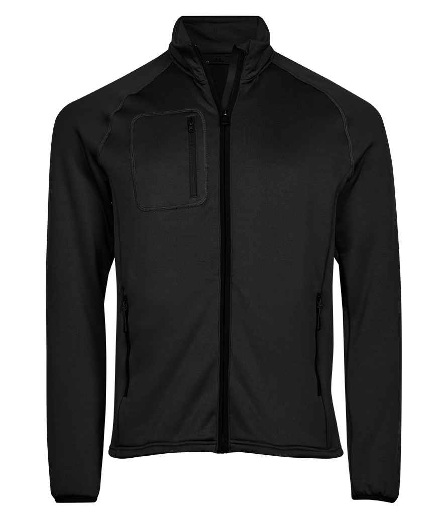 Tee Jays Stretch Fleece Jacket | Black - Eg Clothing UK