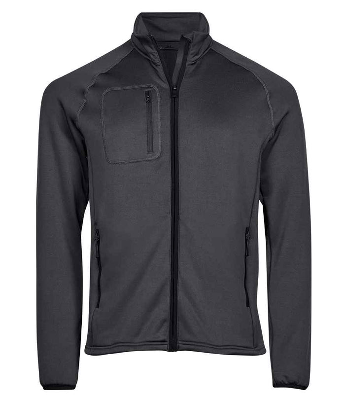 Tee Jays Stretch Fleece Jacket | Dark Grey - Eg Clothing UK